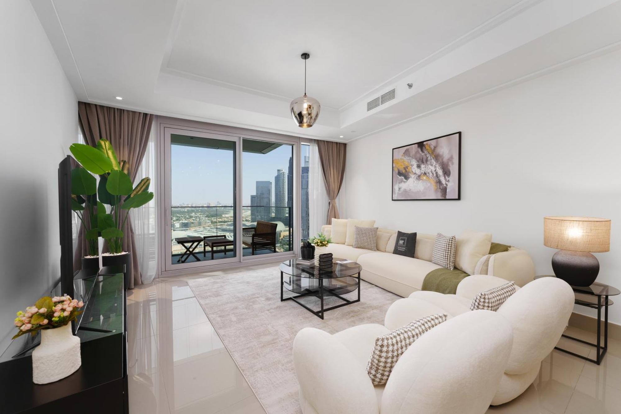 Maison Privee - Ultimate Living With Front-Row Views Of Burj Khalifa & Dubai Fountains Dış mekan fotoğraf